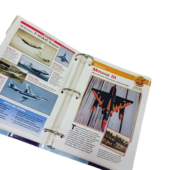 1998 Aircraft of World The Complete Guide Book Binder Helicopter Warplane 3 & 4 - Picture 10 of 15